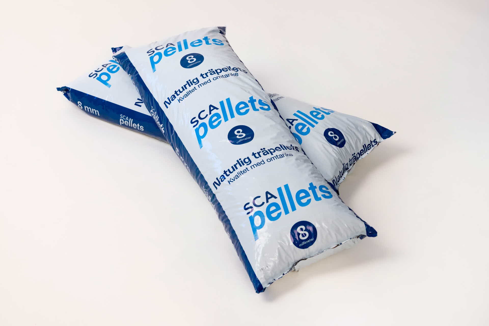 Värmepellets 8 mm småsäck 16 kg