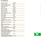 LOW STARCH MUESLI 20 kg