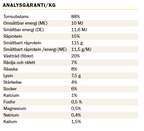 KRAFFT Low Starch Pellets 20 kg