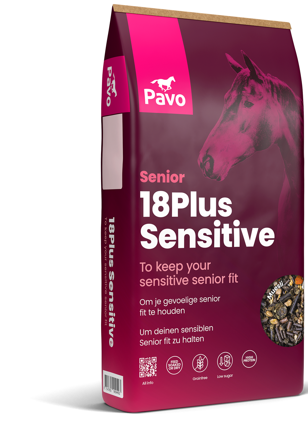 Pavo 18Plus Sensitive 15 kg